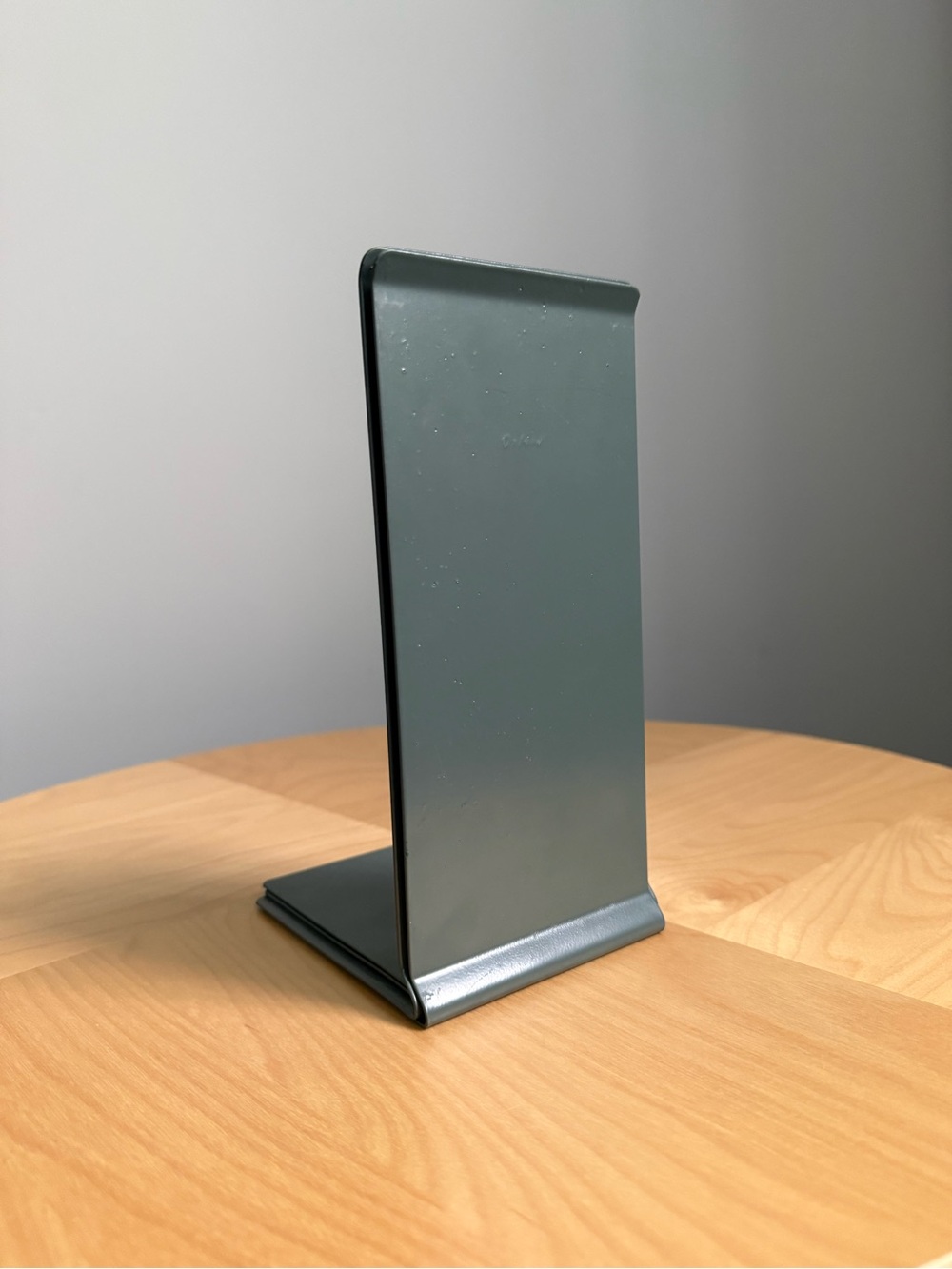 Set of 4 Vintage Metal 9" Bookends Dark Gray by Oxford UK